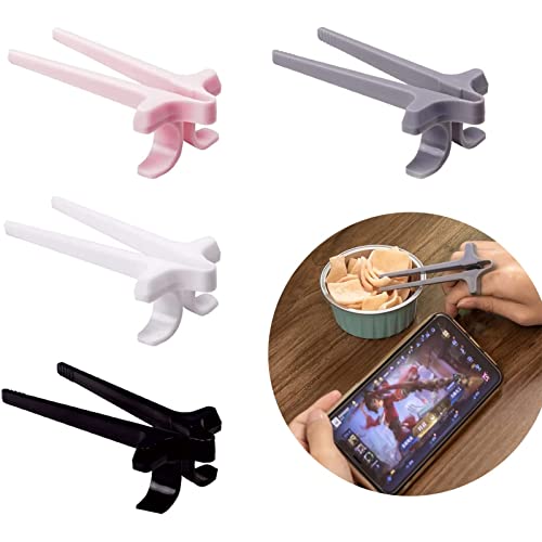 Anguxer 4 Pièces baguettes de doigt pour joueurs, baguettes à Doigts, convient aux joueurs et aux employés de bureau Cover