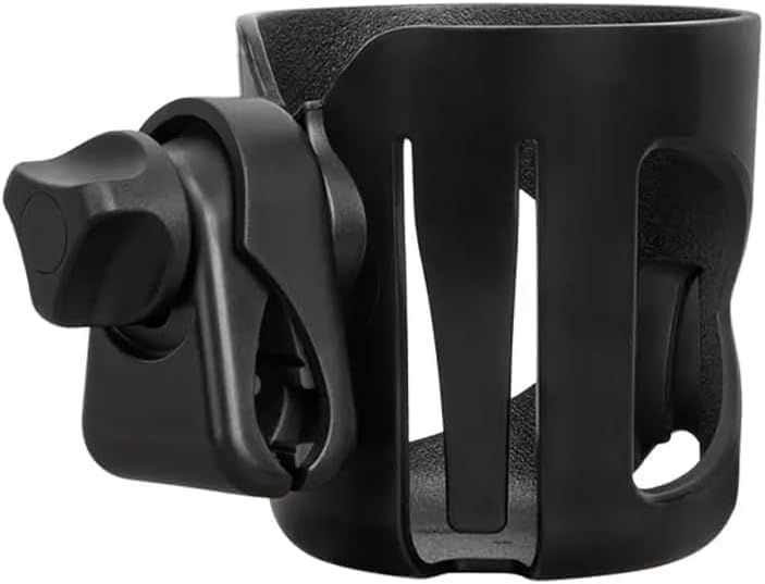 Miniatura 2 de Nuevo portavasos compatible con cochecito Cybex. Un ajuste sólido y súper seguro. 360 grados. Resistente a derrames antivibraciones. Negro