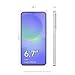 Samsung Galaxy A36 5G, Android Smartphone, 256GB Speicher, 8GB RAM, hellgrau, 6X Betriebssystem-Upgrade, großes Display, Octa-Core-Prozessor