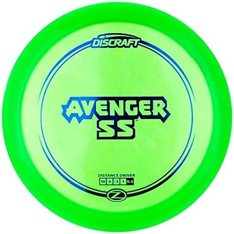Discraft Avenger SS Elite Z Golf Disc, 173-174 Grams (Improved, New)