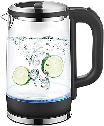 Hervidor eléctrico de vidrio 1.8L 1800W con luz LED miniatura 1