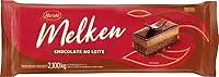 Chocolate ao Leite em BarraMelken 2,10Kg Harald