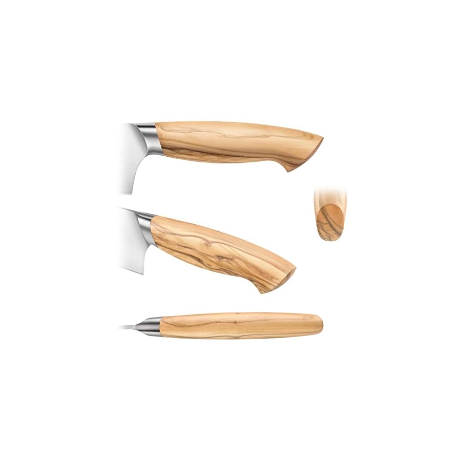 Cangshan-OLIV-Series-501691-Swedish-14C28N-Steel-Forged-15-Piece-Knife-Block-Set-Maple Cangshan OLIV Series 15-Piece Knife Block Set, Forged Swedish 14C28N Steel, Maple Block, 501691