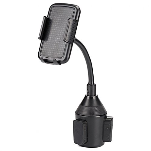 Car Cup Holder Adjustable Phone Mount Dock Fits Iphone X Xs Max Xr, 6 7 8 Plus - Samsung Galaxy S10 S7 S8 S9 Plus, Note 8 9 - Google Pixel 2 3 Xl - Lg G6 G7 V35 V40 Q7 - Motorola Moto Z Droid Z2 Z3 E5 #TOP2