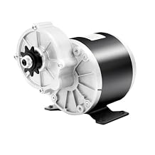 Gear Reduction Electric Motor 24V 350W 300RPM Electric Vehicle Geared Motor with Gear 9 Teeth Sprocket for Bicycle Bike Scooter