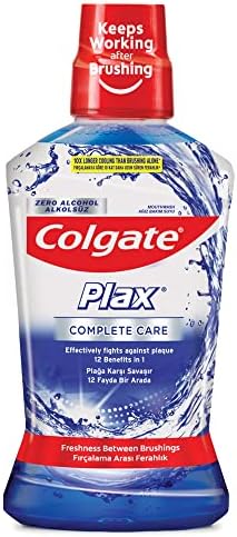Colgate Plax Complete Care 12 Fayda 1 Arada Ağız Bakım Suyu 500 ml