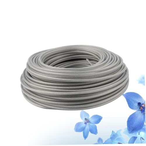 Accesorios jardín de acero con cuerda flexible premium 8