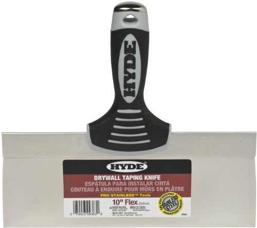 HYDE 09363 9363 Taping Knife, 10-Inch, Blue Steel