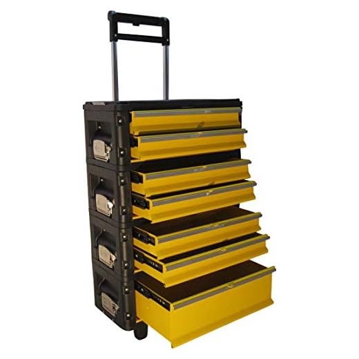 ASS Metall Werkzeugtrolley Werkstattwagen XXL Type: 305BBBC -> jetzt neu mit Schubladenverriegelung und Schloss