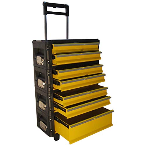 ALEOS. Metall Werkzeugtrolley Werkstattwagen XXL Type: 305BBBC -> jetzt mit Schubladenverriegelung und Schloss