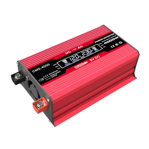 Onduleur à onde sinusoïdale modifiée 12V vers 110V avec affichage numérique intelligent