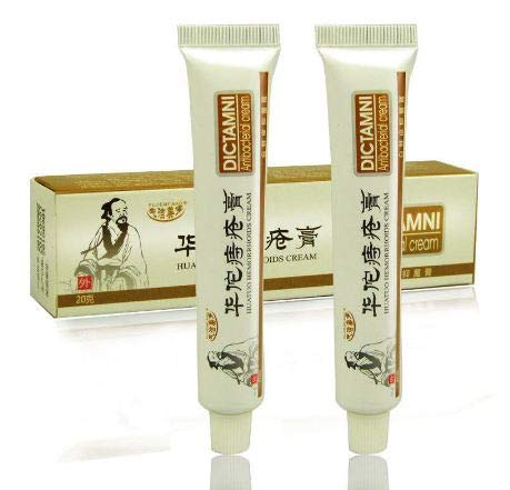 Dictamni Chinese Herbal Hemorrhoids Ointment(Pack Of 2)