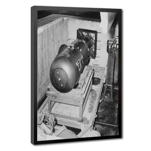 Hiroshima Manhattan Project Enola Gay impression toile déco murale cadre salon 40cm