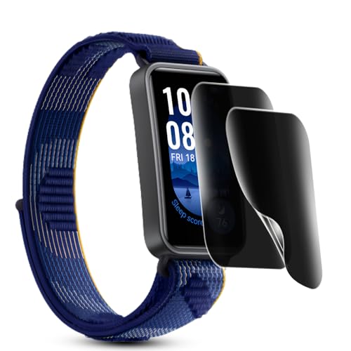 �y�`�����h�~�zFOR HUAWEI Band 6/Band 7/Band 8/Band 9 �E�H�b�`�p �t���ی�t�B���� �w��h�~ �t�@�[�E�F�CBand 9/8 �ی�t�B���� �ϏՌ� TPU�f�� �� �Ή� HUAWEI Band 7 / Huawei Ba