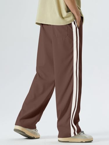 Image of GRECIILOOKS Men's Loose Mid Rise Casual Trousers Pants | Regular | Sports Stylish Track Pant | Sweatpants (Available in Plus Size)