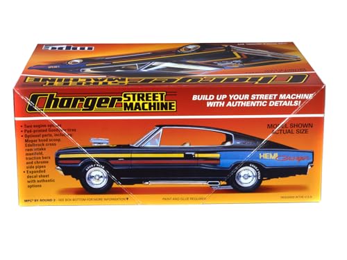 Modelo a escala 1:25 Dodge Charger 1967 Kit miniatura 2