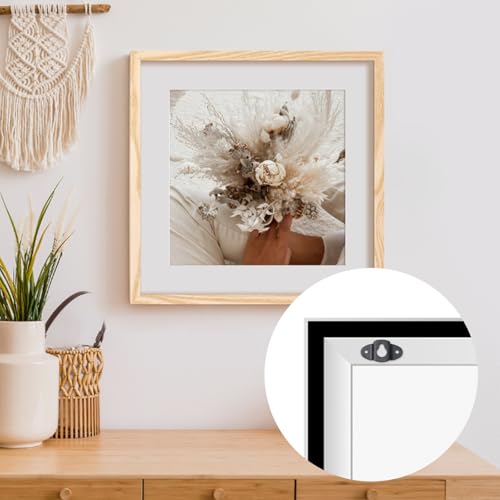 Image of Oedema 10 Pcs Picture Hangers Kits Wall Hanging Picture Hooks Mirror Hanging Brackets with Screws for Room Decor and Office Decor