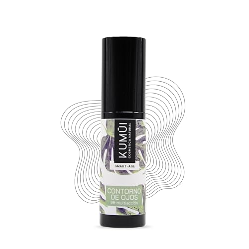 Kumui - Crema Contorno de Ojos Natural y Vegana Efecto Lifting Multiacción - Trata Patas de Gallo, Arrugas, Ojeras y Bolsas - Premio Internacional Best Eyecream Lifting - Ideal piel sensible -17 ml
