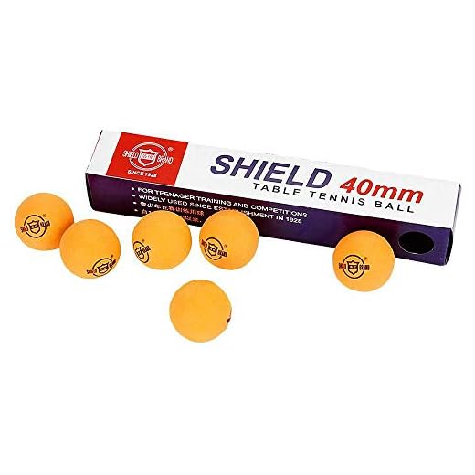 Shield 7286 Bola Ping Pong Shield C/6 40Mm