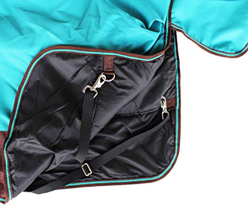 Image of 64 inch Challenger 1200D Horse Bellyband Turnout Heavy-Weight Winter Blanket 583B