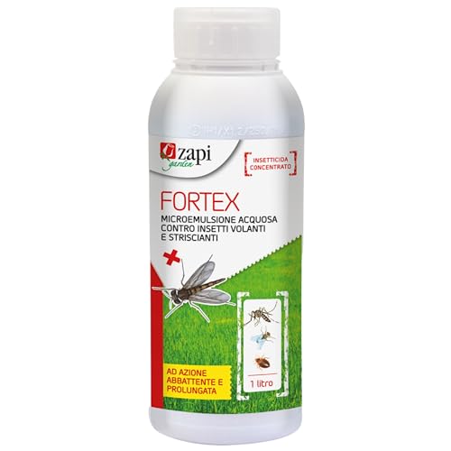 Zapi Garden | Insetticida Concentrato Fortex, Ampio Spettro e Azione Prolungata, Ideale anche Sulla Vegetazione, 1lt