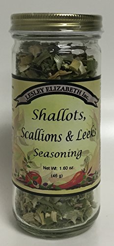 Shallots, Scallions and Leeks, 1.6oz, Lesley Elizabeth