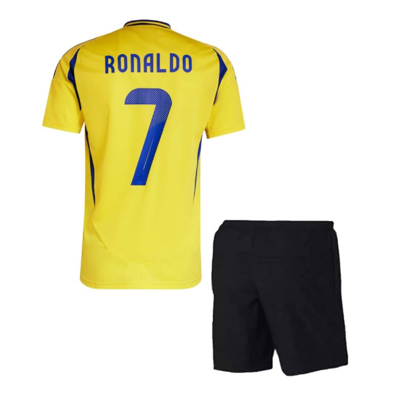 Image of Ronaldo 7 Jersey with Shorts for (Kids,Boys & Men)