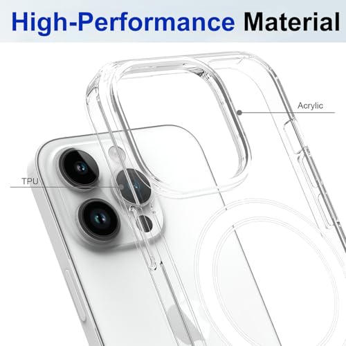 Image of FanTEK Phone Case Compatible with iPhone 11 Pro 5.8 Inch, Magnetic Case Clear Protective Bumper Hard Back Cover
