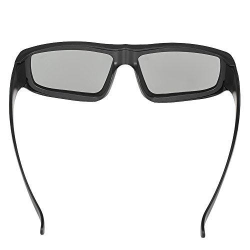 DECDEAL Óculos 3D passivos Lentes Polarizadas Circulares para TV Polarizada Real D 3D Cinemas