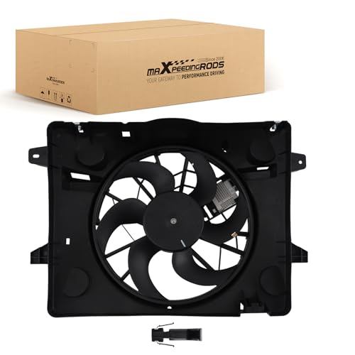 Image of maXpeedingrods Radiator Cooling Fan for Lincoln Town Car Mercury Grand Marquis 2003-2005, for Mercury Marauder 2003-2004, for Ford Crown Victoria 2003-2005, 3W1Z8C607BD 3W1Z8C607AC 620120