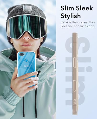 Image of Jkobi Lifetime Anti-Yellow Clear Back Cover Case for Oppo A12 (Sleek Hard Crystal | Shockproof and Camera Protection)