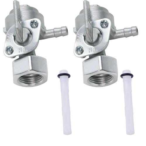 Image of Generator Gas Tank Fuel Switch Petcock Fuel Shut Off Valve for Predator Generac Generator Parts 3500w-9000w 5.5hp-16hp M16x1.5mm 2PACK