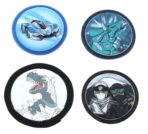 BECKMANN Button Set 4-teilig Black