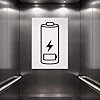 Azeeda 'Empty Battery' Wall Art Poster Print - Unframed Artwork for Home Decor - A2 Portrait (PP00329850) #2