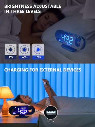 Attguci Projection Alarm Clock thumb #1