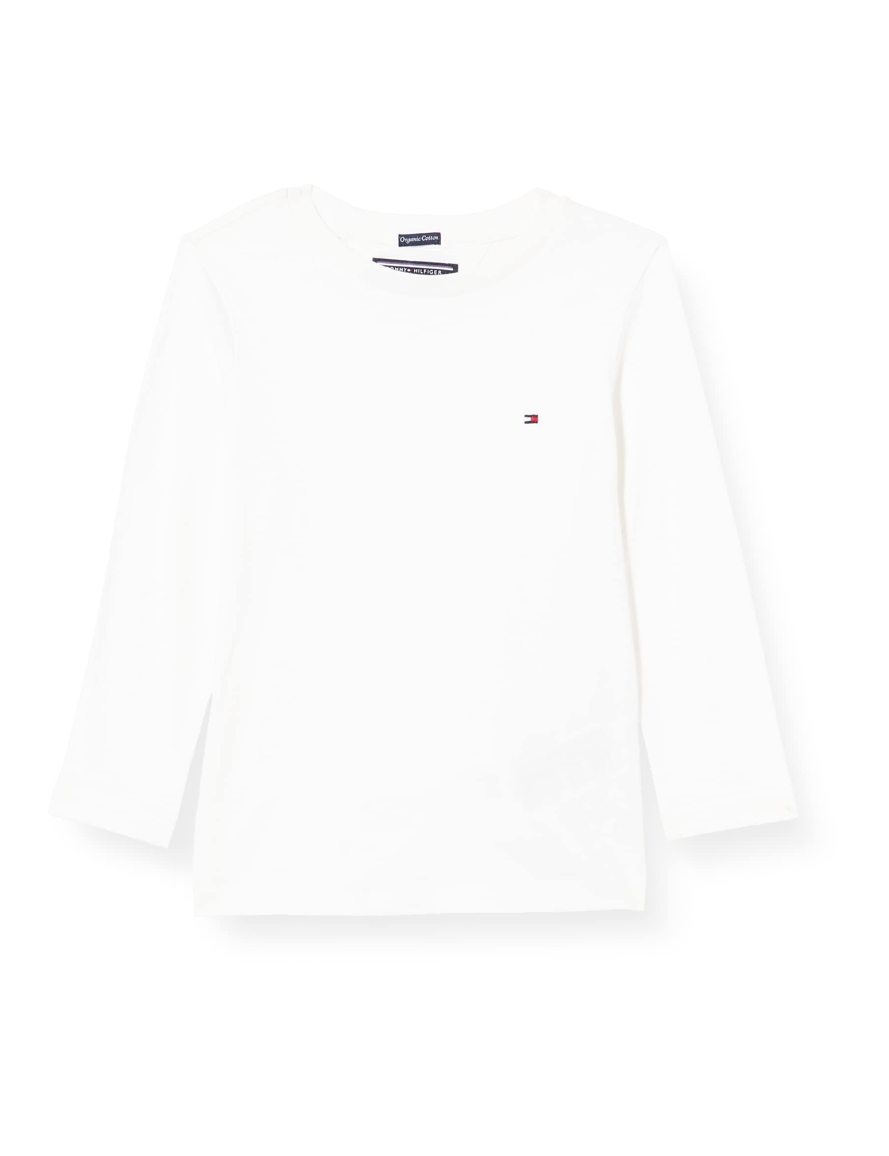 Tommy Hilfiger Boys Basic Cn Knit L/S Camiseta para Niños