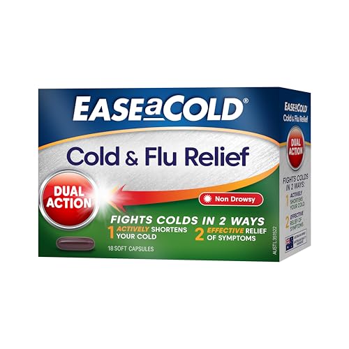 Ease a Cold Cold and Flu Relief 18 Soft Capsules