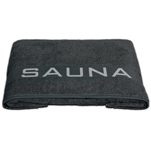 Toalla de rizo para sauna de 80 x 200 cm, toalla grande de algodón para hombre y mujer 2