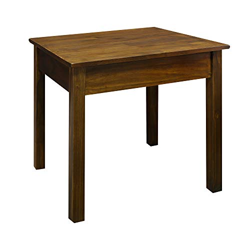Casual-Home-Kennedy-End-Table-Drawer-Concealment-Furniture-Warm-Brown