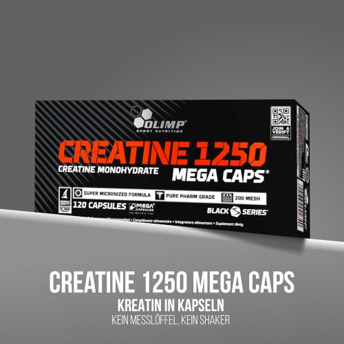 Olimp Creatine 1250 Mega Caps - 120 Kapseln – Ansicht 2