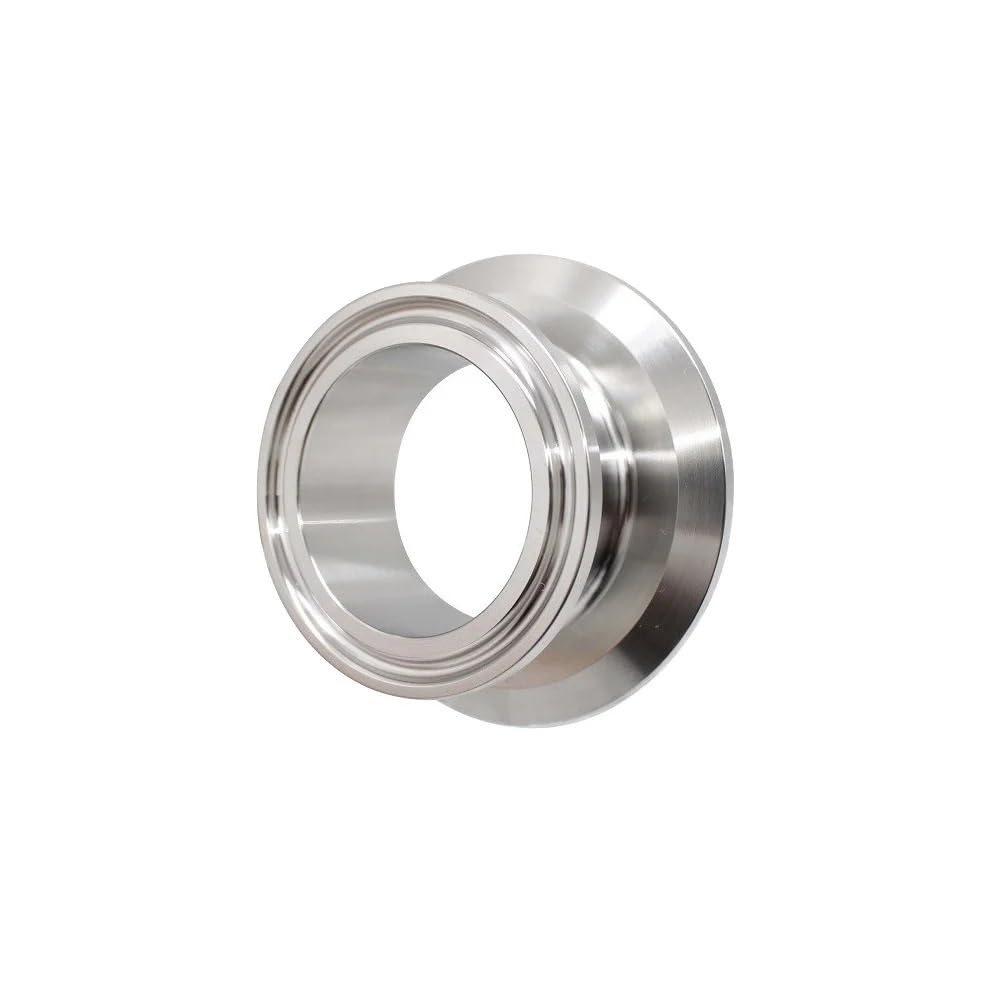 Acoplamiento reductor de virola de triple abrazadera de acero inoxidable 304 de 2 pulgadas x 1,5 pulgadas - Accesorio duradero for transferencia de fluidos(77.5mm-91mm)