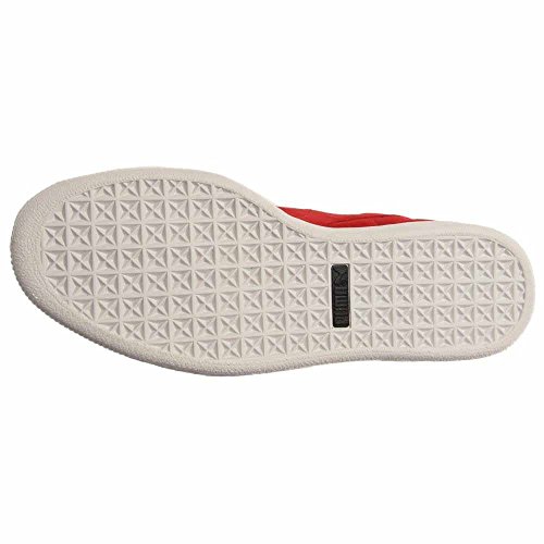 Image of PUMA Men's Suede Classic + Sneaker, High Risk Red /Black, 9.5 M US