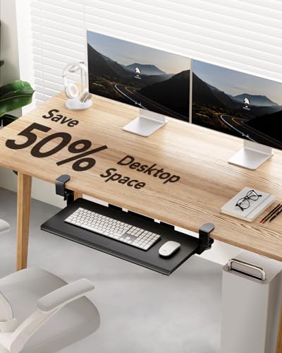 Huanuo HNKB12B-59-PLGUS Keyboard Tray Under Desk thumb #6