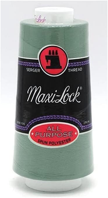 Hilo Maxi-Lock de Poliéster 100% 3000 Yardas Seafoam miniatura 1