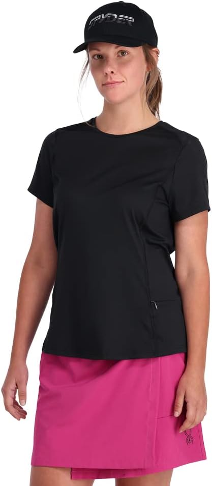 Spyder Womens Arc Graphene Tech S/S Top - Image 2