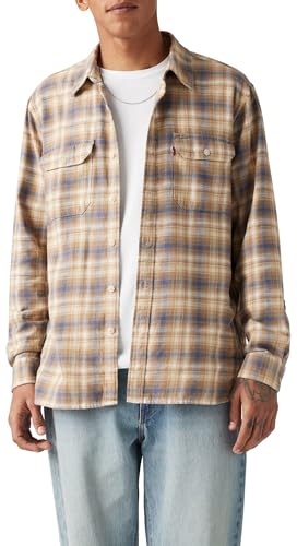 Levi's Jackson Worker Shirt Homme, une surchemise robuste aux finitions soignées