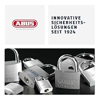ABUS Zahlenschloss 180IB/50 - Vorhängeschloss aus Messing - wetterfest - mit individuell einstellbarem Zahlencode - ABUS-Sicherheitslevel 5 - Messingfarben – Ansicht 7