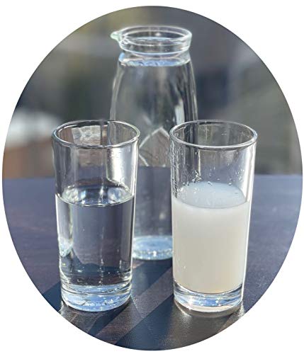 Topkapi 200.365 – 3 delar glasset för Raki/Ouzo "Galata", 2 original Raki Ouzo-glas och en karaff