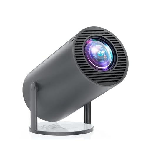 Mini Projector, CLOKOWE 2024 Upgraded Portable Projector with 9000 Lux and Full HD 1080P, Movie Projector Compatible with iOS/Android Phone/Tablet/Laptop/PC/TV Stick/Box/USB Drive/Game Console