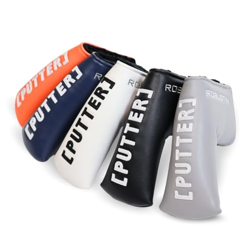 ROBUSTIN ���� �S���t �w�b�h�J�o�[ �h�� �S���t�w�b�h�J�o�[ �㎿���烌�U�[ ���̎h���イ US�c�A�[�X�^�C�� �h�� �P�i 460cc�Ή� (�z���C�g, �s���^�p�^�[)